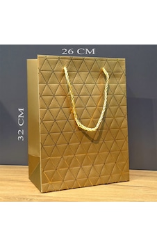 Büyük Boy Gold Hediye Çantası Pop Büyük Boy Gold Hediye Çantası Pop
