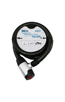 Anahtarlı Aç-kapa Kilit Kapaklı Motor - Bisiklet Kilit Çelik Tel Siyah Şeffaf Kılıf 24mmx150cm 5639 Açık Füme - Füme - Kahverengi Anahtarlı Aç-kapa Kilit Kapaklı Motor - Bisiklet Kilit Çelik Tel Siyah Şeffaf Kılıf 24mmx150cm 5639 Açık Füme - Füme - Kahverengi