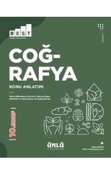 10.Sınıf Coğrafya Konu Anlatım - Ünlü Yayınları 10.Sınıf Coğrafya Konu Anlatım - Ünlü Yayınları