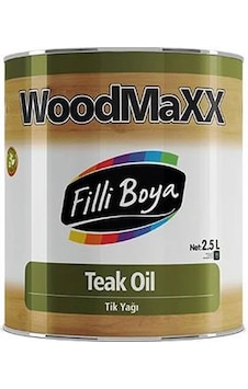 Filli Boya Woodmaxx Teak Oil Tik Yağı 0,75 Lt Filli Boya Woodmaxx Teak Oil Tik Yağı 0,75 Lt