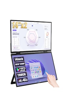 Zeuslap Z14W 2x14" Dual 6 MS 60Hz FHD AIO Monitör Zeuslap Z14W 2x14" Dual 6 MS 60Hz FHD AIO Monitör
