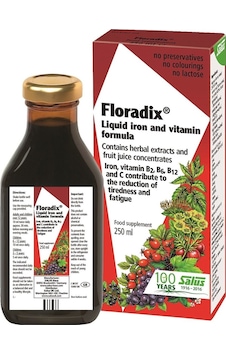 Floradix Demir ve Vitaminler İçeren Sıvı Takviye Edici Gıda 250ml Floradix Demir ve Vitaminler İçeren Sıvı Takviye Edici Gıda 250ml