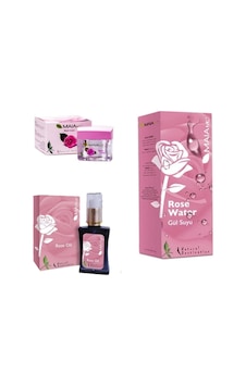 Maia Mc Gül Kremi 50 ML + Gül Suyu 250 ML + Gül Yağı 50 ML Maia Mc Gül Kremi 50 ML + Gül Suyu 250 ML + Gül Yağı 50 ML