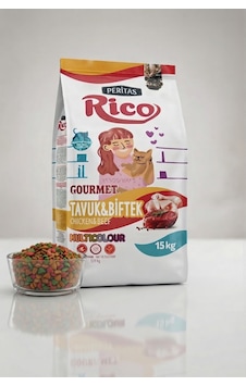 Rico Kedi Maması 15 Kg Chicken &beef Rico Kedi Maması 15 Kg Chicken &beef