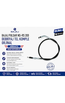 Bajaj Pulsar Ns-rs 200 Debriyaj Tel Komple Arr4472 Bajaj Pulsar Ns-rs 200 Debriyaj Tel Komple Arr4472