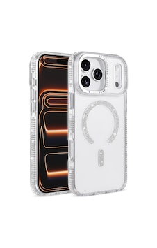 Gpack iPhone Uyumlu 17 Pro Max Kılıf Tera Taşlı Magsafe Kablosuz Şarj Özellikli Şeffaf Gpack iPhone Uyumlu 17 Pro Max Kılıf Tera Taşlı Magsafe Kablosuz Şarj Özellikli Şeffaf