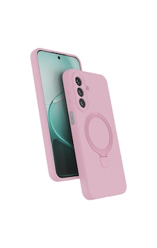Samsung Galaxy Uyumlu A27 Kılıf M-safe Şarj Özellikli Standlı Silikon Samara Kapak Pembe Samsung Galaxy Uyumlu A27 Kılıf M-safe Şarj Özellikli Standlı Silikon Samara Kapak Pembe