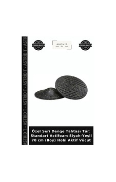 Özel Seri Denge Tahtası Tür: Standart Actifoam Siyah-yeşil 70 Cm Boy Hobi Aktif Vücut Siyah - Yeşil Özel Seri Denge Tahtası Tür: Standart Actifoam Siyah-yeşil 70 Cm Boy Hobi Aktif Vücut Siyah - Yeşil