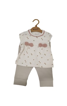 Bibaby Organik 2li Takım Sweet Lady Açık Bej-11589 Bej Bibaby Organik 2li Takım Sweet Lady Açık Bej-11589 Bej
