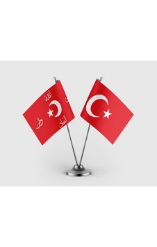 Ters Bayrak İttihad Terakki Bayrağı Ve Türk Bayrağı İkili Saten Masa Bayrağı Takımı Diğer Ters Bayrak İttihad Terakki Bayrağı Ve Türk Bayrağı İkili Saten Masa Bayrağı Takımı Diğer
