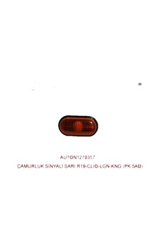 Çamurluk Sinyali Sarı Baran 050s Renault 19 / Clio / Megane Çamurluk Sinyali Sarı Baran 050s Renault 19 / Clio / Megane