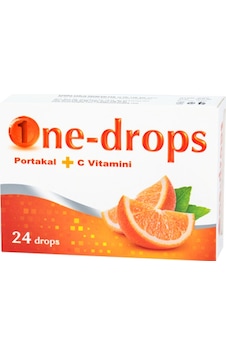 One-Drops Pastil Portakal + C Vitamini