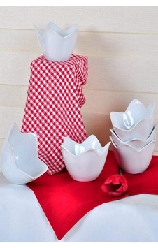 Lexroo Beyaz Zambak Çerezlik/sosluk 12 Cm 6 Adet Lexroo Beyaz Zambak Çerezlik/sosluk 12 Cm 6 Adet