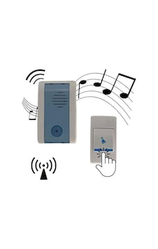Wireless Bağlantılı Ev, Ofis, Daire Veya Bahçe Kapıları İçin Kablosuz Kapı Zili 5332
