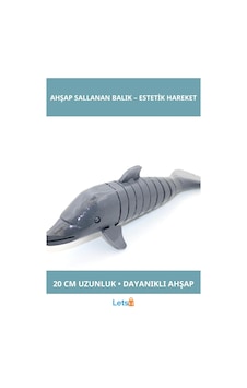 Doğal Ahşap Sallanan Balık 20cm Dekoratif Aksesuar 1 Adet Doğal Ahşap Sallanan Balık 20cm Dekoratif Aksesuar 1 Adet