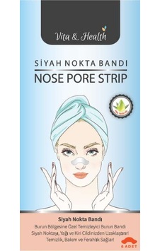 Vita & Healt Nose Pore Strip Burun Bandı 6 Adet