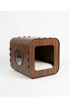 Bezos Özel Tasarım Nova Mdf Kedi Evi Hb006 Bezos Özel Tasarım Nova Mdf Kedi Evi Hb006