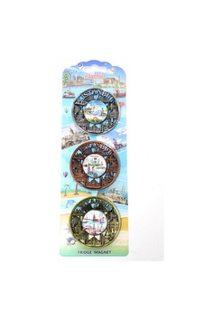 İstanbul Temalı Metal Magnet 3'lü Set İstanbul Temalı Metal Magnet 3'lü Set