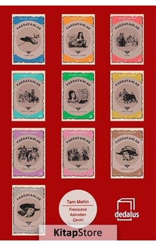 Pardayanlar Seti - 10 Kitap Takım - Michel Zevaco - Dedalus