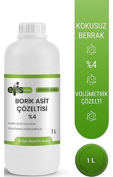 Borik Asit Çözeltisi %4 Borik Asit Çözeltisi %4