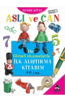 Aslı Ve Can İle Görsel Okumalarla İlk Alıştırma Kitabım Pembe Kitap Aslı Ve Can İle Görsel Okumalarla İlk Alıştırma Kitabım Pembe Kitap