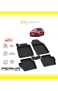 Ford Fiesta Mk8 2018 Ve Üstü 4d Havuzlu Paspas Ford Fiesta Mk8 2018 Ve Üstü 4d Havuzlu Paspas