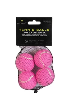 Hyper Pet 4lü Pembe Tenis Topu Küçük Boy 4,5 Cm 261-50011.01