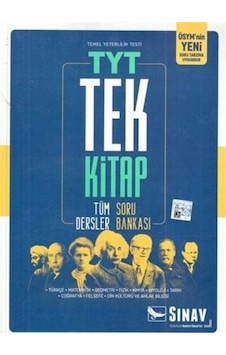 TYT Tek Kitap Tüm Dersler Soru Bankası / Kolektif TYT Tek Kitap Tüm Dersler Soru Bankası / Kolektif