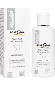 Dermoskin Acnegun Yüz Yıkama Jeli 200 Ml Dermoskin Acnegun Yüz Yıkama Jeli 200 Ml
