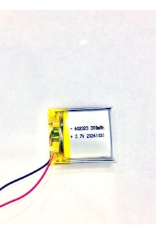 Lipo Polimer 602323 3.7v 300mah Batarya Saat Ve Kulaklık Pili