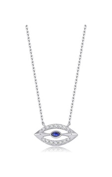 0.29 Karat Pırlanta Safir Kolye T13562 0.29 Karat Pırlanta Safir Kolye T13562