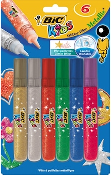 Bic Simli Yapıştırıcı Metalik 6 Renk Bic Simli Yapıştırıcı Metalik 6 Renk