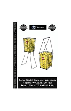 Delux Serisi Yardımcı Aksesuar Taşıma Wrz323700 Top Sepeti Tenis 75 Ball Pick Up Delux Serisi Yardımcı Aksesuar Taşıma Wrz323700 Top Sepeti Tenis 75 Ball Pick Up