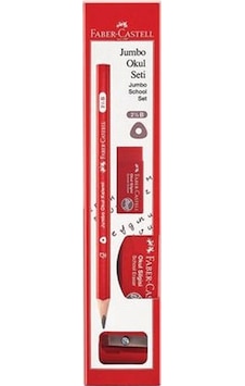 Faber-Castell Jumbo Okul Kalemi Seti 5244000025 Faber-Castell Jumbo Okul Kalemi Seti 5244000025
