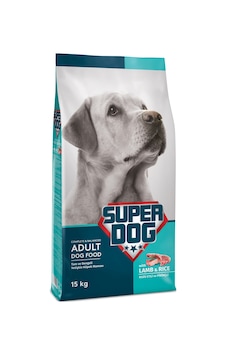 Super Dog Kuzu Etli Yetişkin Köpek Maması 15 KG