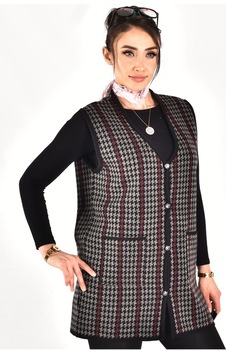 Onno Style Woman Klasik Yelek Siyah Onno Style Woman Klasik Yelek Siyah