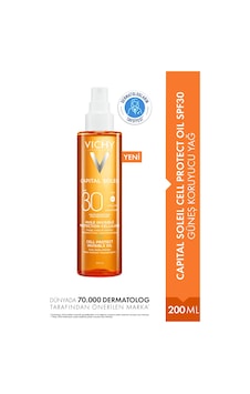 Capital Soleil Cell Protect Spf30 Güneş Koruyucu Yağ Capital Soleil Cell Protect Spf30 Güneş Koruyucu Yağ