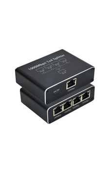 1 Gigabit Ethernet Anahtarı 4 Bağlantı Noktalı 1000mbps, Rj45 1 İla 4 Ethernet Splitter, Rj45 Lan Ağ