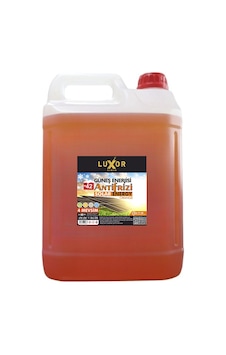 Luxor Kimya 5 lt. -42 Turuncu Güneş Enerjisi Antifrizi 4 Mevsim  (Yeni Üretim)