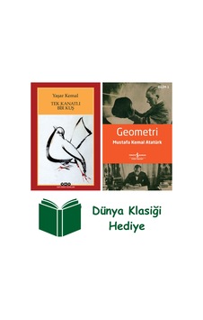 Tek Kanatlı Bir Kuş + Geometri + Dünya Klasiği Hediye Tek Kanatlı Bir Kuş + Geometri + Dünya Klasiği Hediye