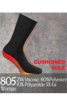 Mode Cool Doreanse Bayan Thermal Çorap 805 Siyah