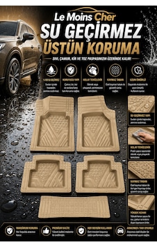 Honda Civic Fb7 Elegance Havuzlu Oto Paspası Kaymaz Taban Dayanıklı Alpin Bej Honda Civic Fb7 Elegance Havuzlu Oto Paspası Kaymaz Taban Dayanıklı Alpin Bej