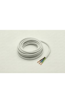 3x2.5 Tam Kesit Cca Ttr Elektrik Uzatma Kablosu 10 Metre Beyaz 1