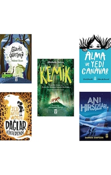 Anı Hırsızları, Dağlar Kükrediğinde, Gizemli Öğretmen, Kemik ,alma Ve Yedi Canavar 5 Kitap Set Anı Hırsızları, Dağlar Kükrediğinde, Gizemli Öğretmen, Kemik ,alma Ve Yedi Canavar 5 Kitap Set