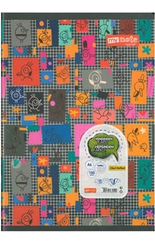 My Note Text Up Pp.kap.defter Dikişli A4 100 Yp Kareli Figürlü My Note Text Up Pp.kap.defter Dikişli A4 100 Yp Kareli Figürlü