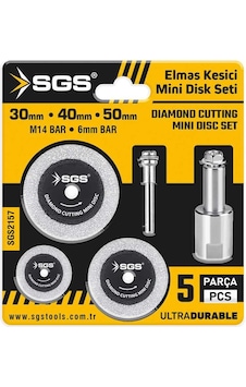 Sgs 2157 Mini Elmas Kesici Disk Seti Sgs 2157 Mini Elmas Kesici Disk Seti