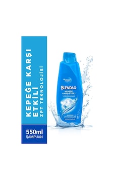 Blendax Kepeğe Karşı Etkili Şampuan 3 x 550 ML Blendax Kepeğe Karşı Etkili Şampuan 3 x 550 ML