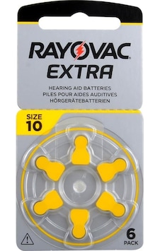 Rayovac Extra Advanced 10 / Pr70 Numara Kulaklık Pili 6lı Rayovac Extra Advanced 10 / Pr70 Numara Kulaklık Pili 6lı