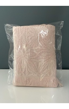 Apricitas 50x90 Pembe Çiçekli Havlu Pembe