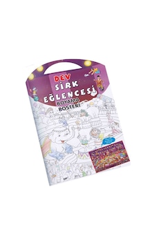 Sirk Eğlencesi Dev Boyama Posteri Sirk Eğlencesi Dev Boyama Posteri